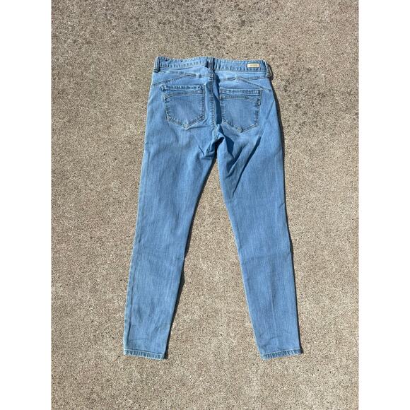 Liverpool Pants Women Size 2 Light Wash Skinny Jeans Zip Fly 5-Pocket Design - Picture 6 of 6